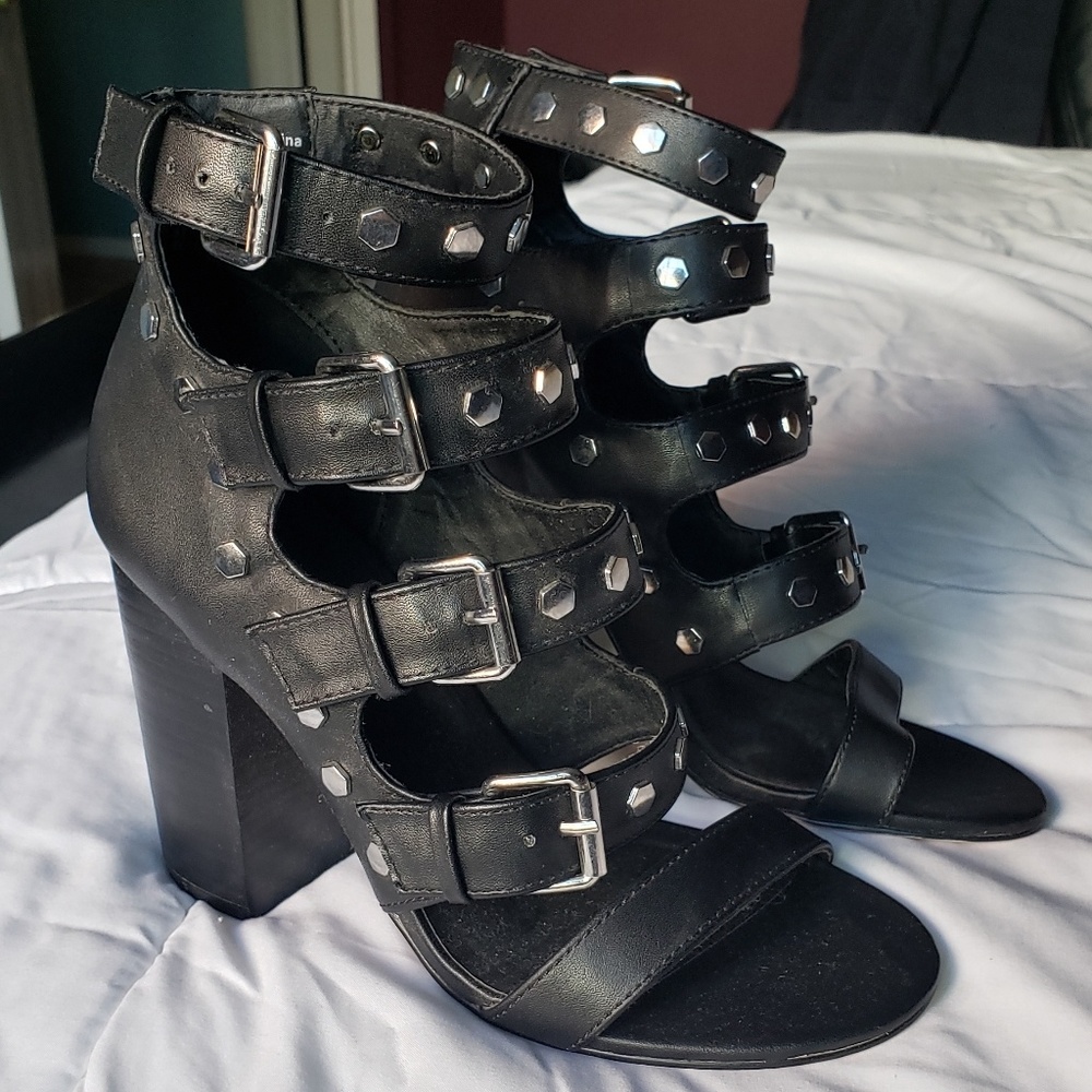 Studded sandals